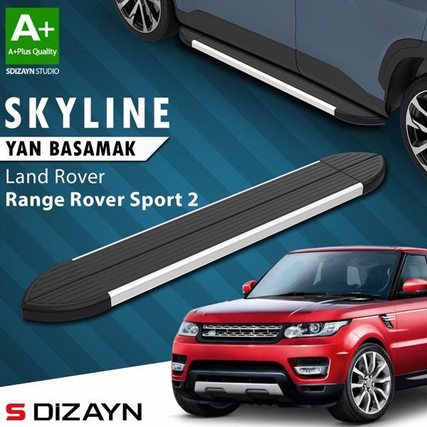 S-Dizayn Land Rover Range Rover Sport 2 Skyline Aluminyum Yan Basamak 193 Cm 2013-2022 A+ Kalite - Image 1