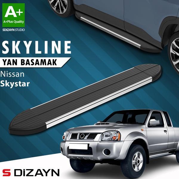 S-Dizayn Nissan Skystar Skyline Krom Yan Basamak 193 Cm 1996-2006 A+ Kalite - Image 1
