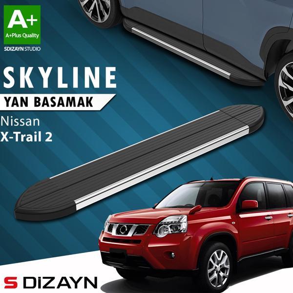 S-Dizayn Nissan X-Trail T31 Skyline Krom Yan Basamak 173 Cm 2007-2014 A+ Kalite - Image 1