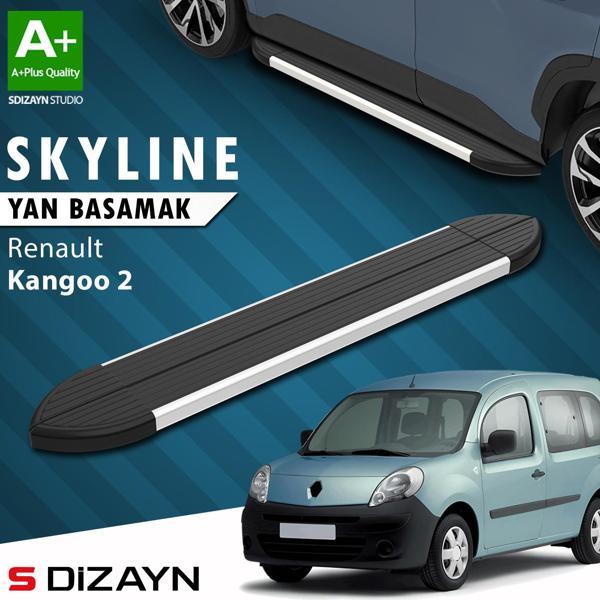 S-Dizayn Renault Kangoo 2 Skyline Aluminyum Yan Basamak 193 Cm 2008-2020 A+ Kalite - Image 1