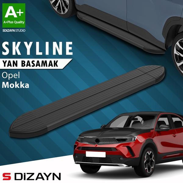 S-Dizayn Opel Mokka 2 Skyline Siyah Yan Basamak 173 Cm 2020 Üzeri A+ Kalite - Image 1