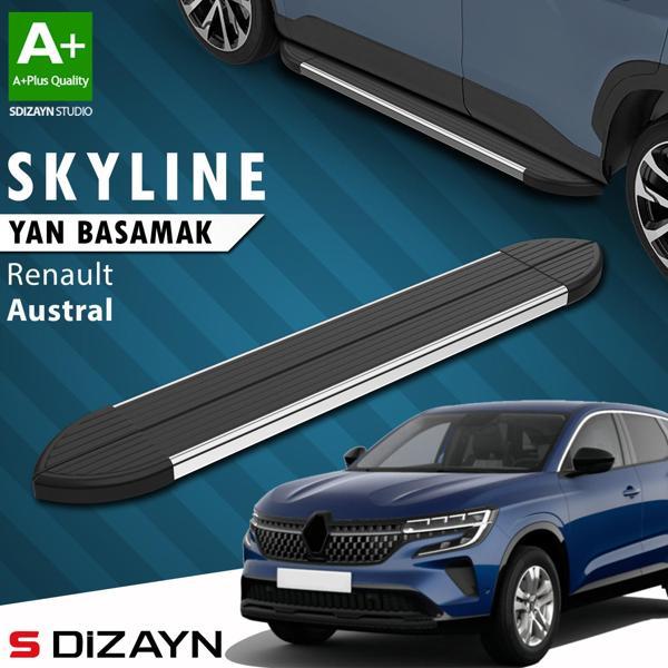 S-Dizayn Renault Austral Skyline Krom Yan Basamak 183 Cm 2023 Üzeri A+ Kalite - Image 1