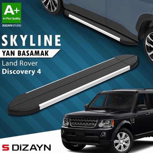 S-Dizayn Land Rover Discovery 4 Skyline Aluminyum Yan Basamak 193 Cm 2009-2016 A+ Kalite - Image 1