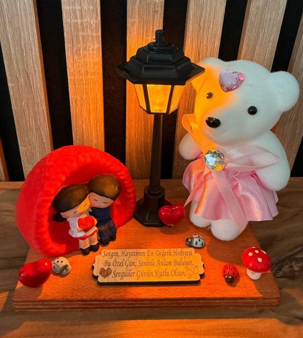 Sevgiliye Arkadaşa Hediye  Özel Tasarım Sevgililer Günü  Hediyesi - Image 1