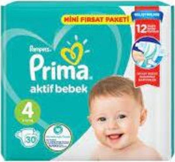 Prima Aktif Bebek Standart Paket 30'Lu 4 No - Image 1