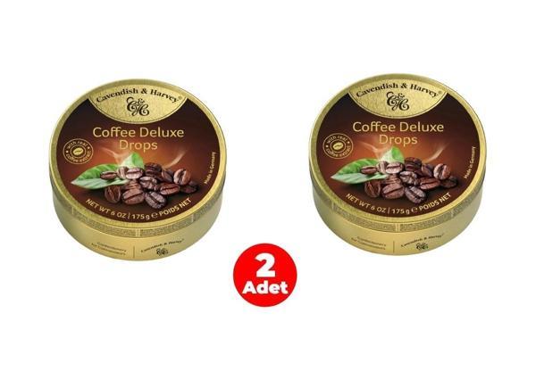 Cavendish & Harvey Coffee Deluxe Drops Kahve Aromalı Şeker 175 Gr (2 ADET) - Image 1