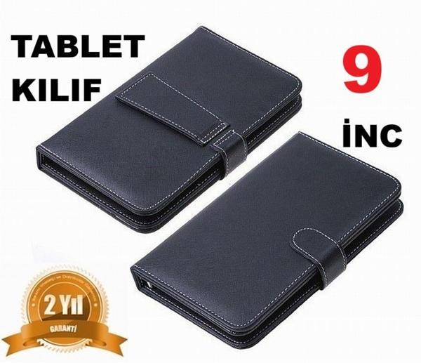 Üniversal Tablet Kılıfı 9" inç Tablet Kılıfı Deri - Image 1