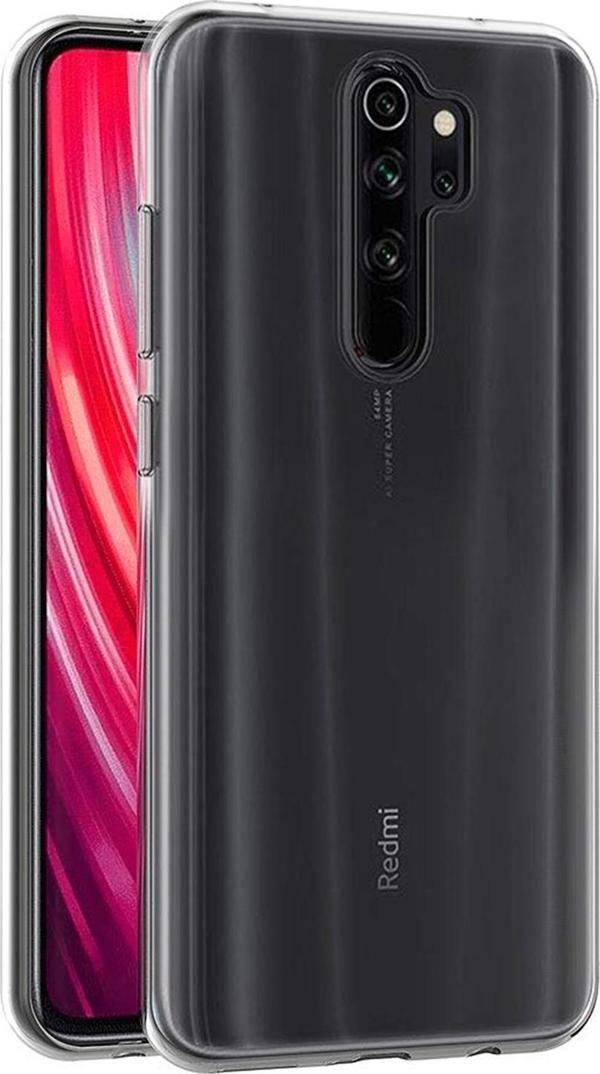 Microsonic Xiaomi Redmi Note 8 Pro Kılıf Transparent Soft Beyaz - Image 1