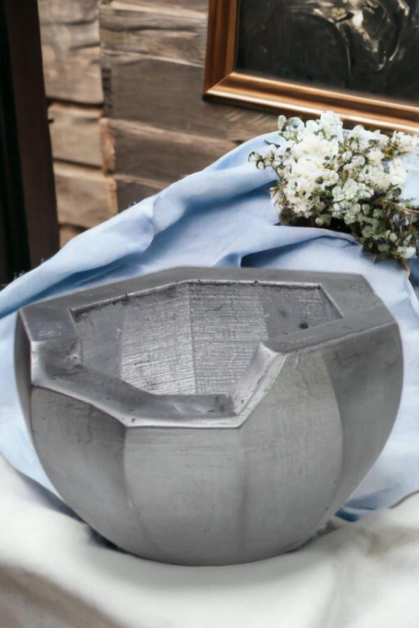 El Yapımı Saksı Altın Premium Kalite Dekoratif Saksı Pantolonlu - Image 1