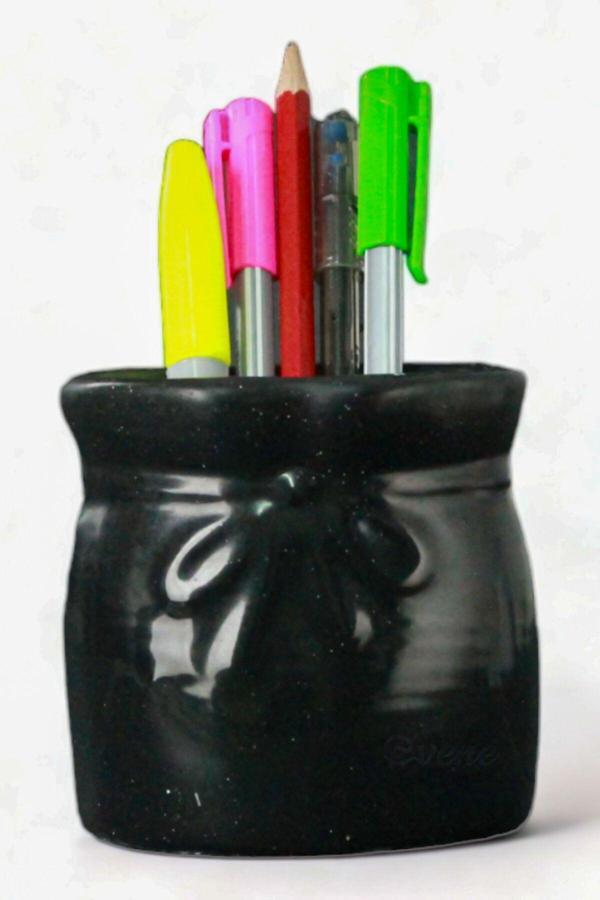 Kalemlik Siyah Renk Masa Kalemliği Organizer Kalemlik Model 8 - Image 1