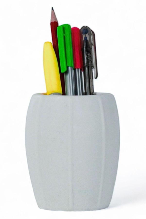 Kalemlik Beyaz Renk Masa Kalemliği Organizer Kalemlik Model 13 - Image 1