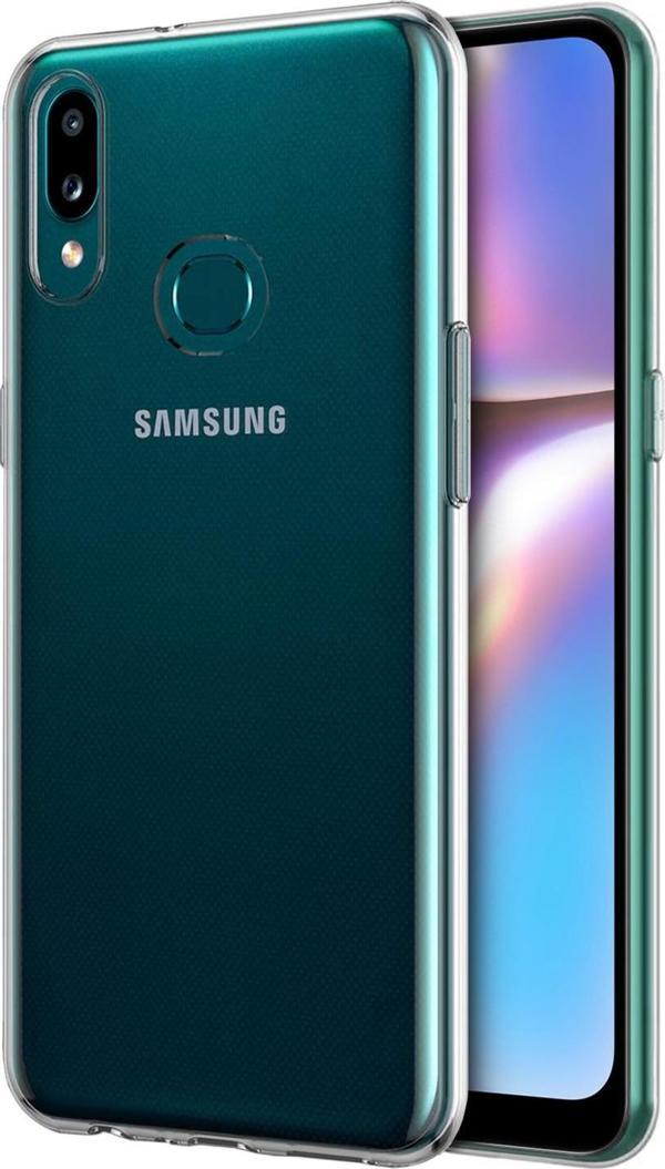 Microsonic Samsung Galaxy A10s Kılıf Transparent Soft Beyaz - Image 1