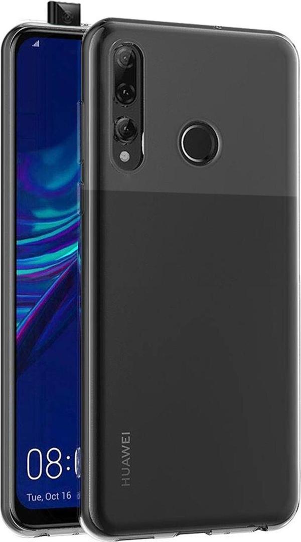 Microsonic Huawei Y9 Prime 2019 Kılıf Transparent Soft Beyaz - Image 1