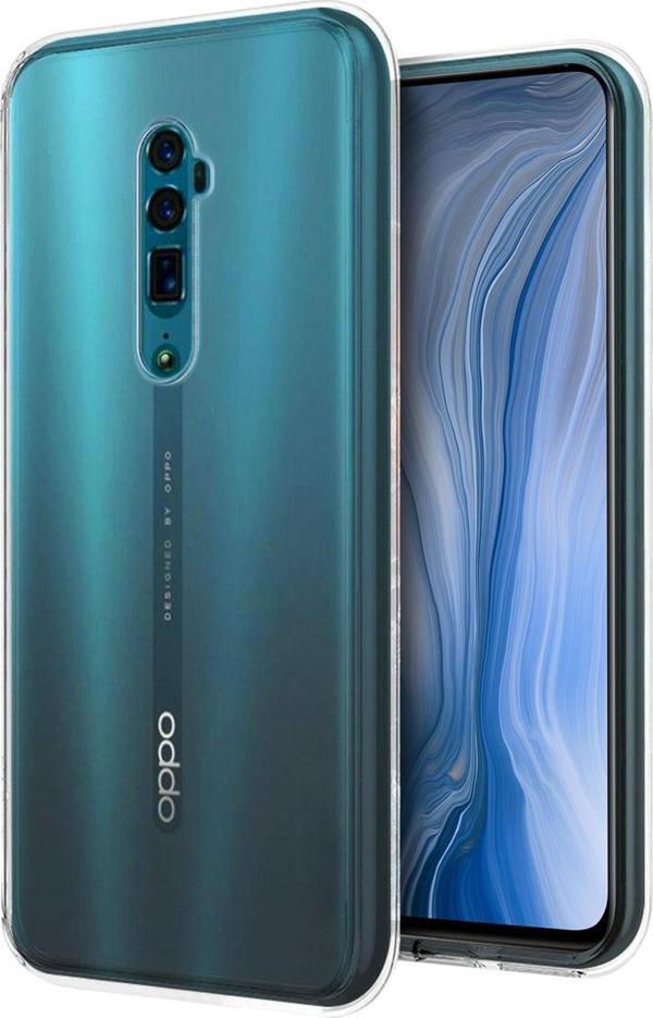 Microsonic Oppo Reno 10X Zoom Kılıf Transparent Soft Beyaz - Image 1