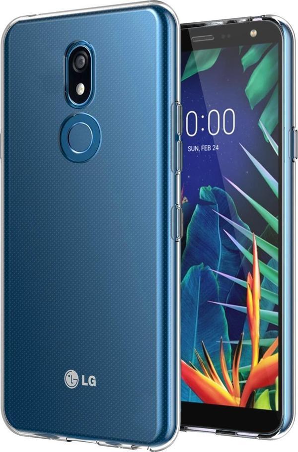 Microsonic LG K40 Kılıf Transparent Soft Beyaz - Image 1