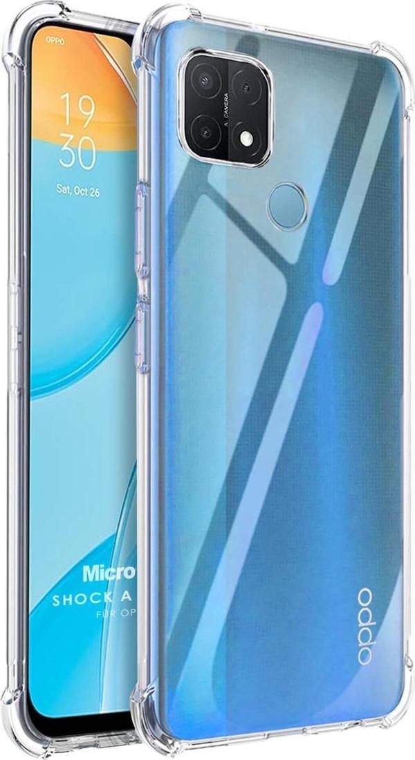 Microsonic Oppo A15 Kılıf Shock Absorbing Şeffaf - Image 1