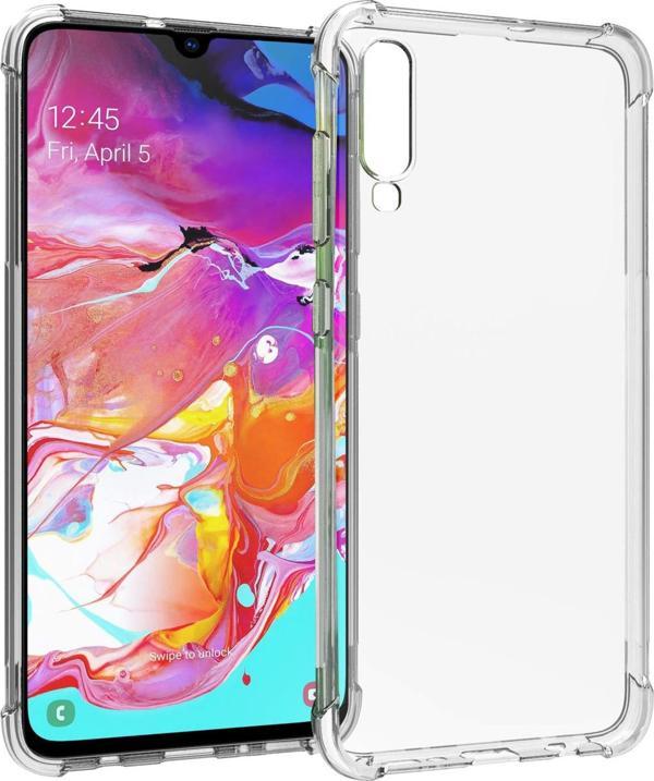 Microsonic Shock Absorbing Kılıf Samsung Galaxy A70 Şeffaf - Image 1
