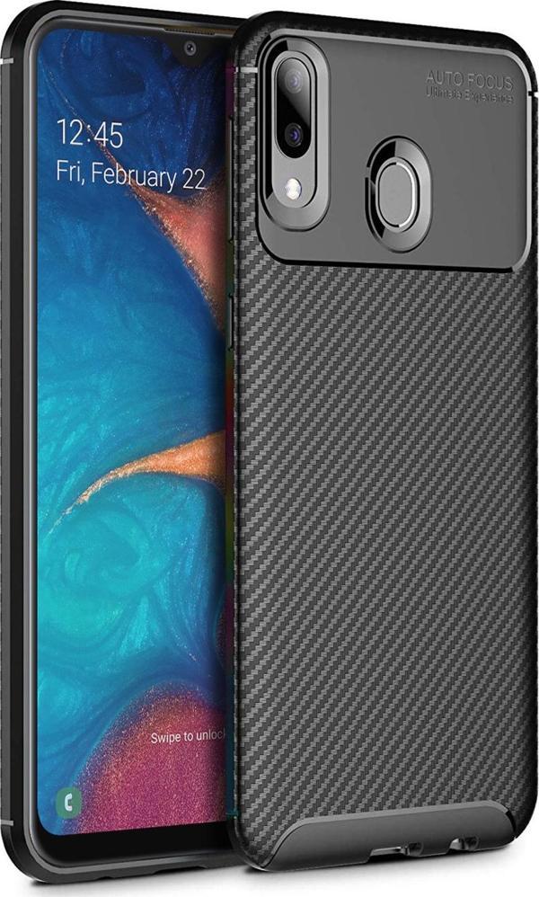 Microsonic Samsung Galaxy A20 Kılıf Legion Series Siyah - Image 1