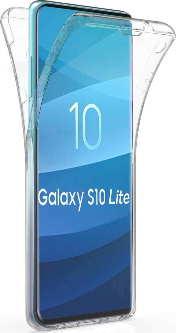 Microsonic Samsung Galaxy S10e Kılıf 6 tarafı tam full koruma 360 Clear Soft Şeffaf - Image 1