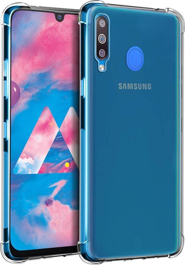 Microsonic Shock Absorbing Kılıf Samsung Galaxy M30 Şeffaf - Image 1