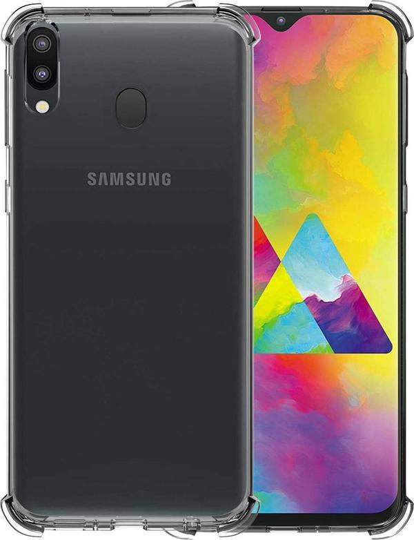 Microsonic Shock Absorbing Kılıf Samsung Galaxy M20 Şeffaf - Image 1