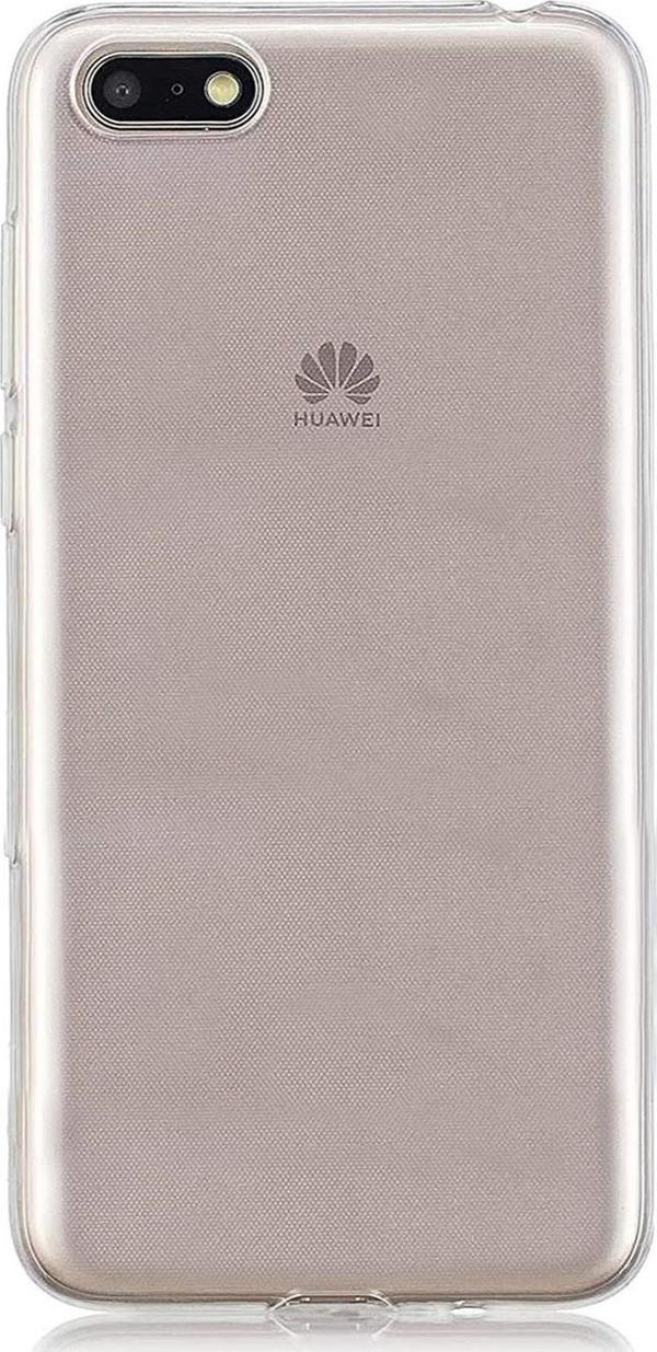 Microsonic Huawei Honor 7S Kılıf Transparent Soft Beyaz - Image 1
