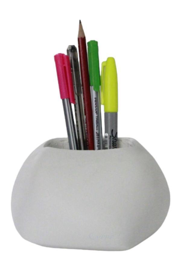 Kalemlik Beyaz Renk Masa Kalemliği Organizer Kalemlik Model 22 - Image 1