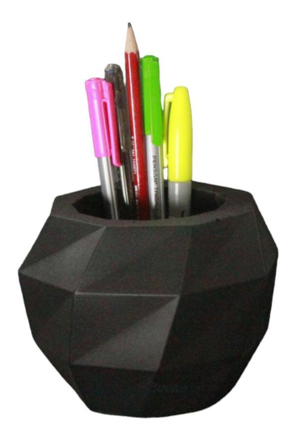 Kalemlik Siyah Renk Masa Kalemliği Organizer Kalemlik Model 20 - Image 1