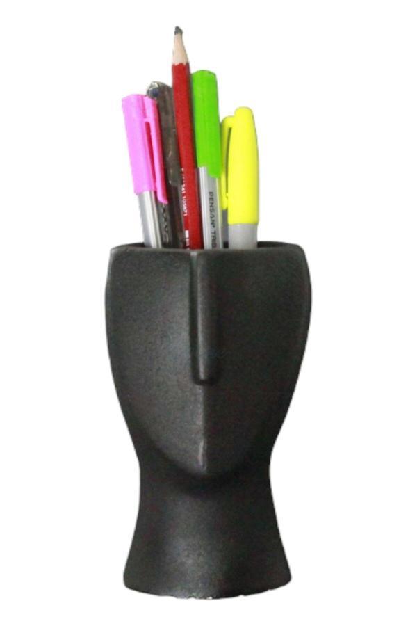 Kalemlik Siyah Renk Masa Kalemliği Organizer Kalemlik Model 23 - Image 1