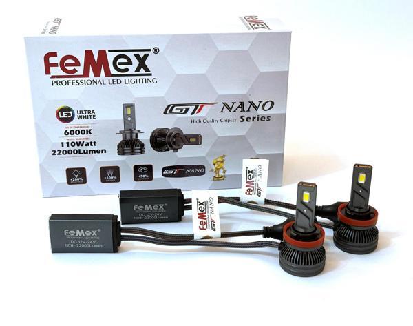 FEMEX GT NANO Pro Csp LEXTAR H8/11 Led Xenon Led Headlight - Image 1