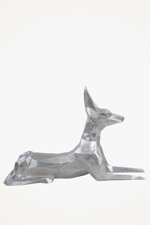 Dekoratif Köpek Biblo Heykel El Yapımı Doberman Hediyelik Süs Eşyası Poly Model Tasarım Ürünü - Image 1