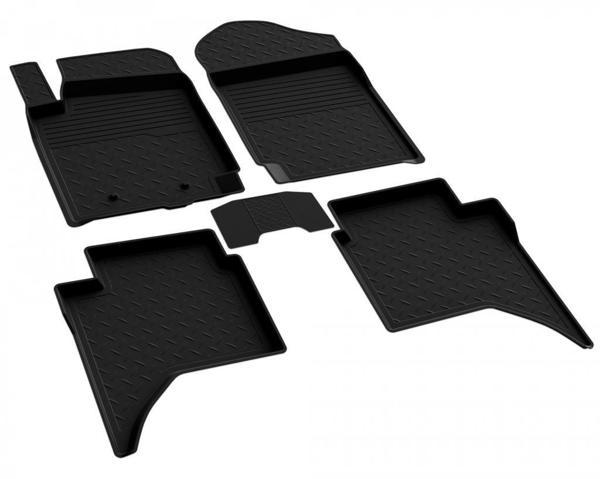 Ford Ranger 3 Ferrous 4D Havuzlu Kauçuk Paspas 2015 2022 - Image 1