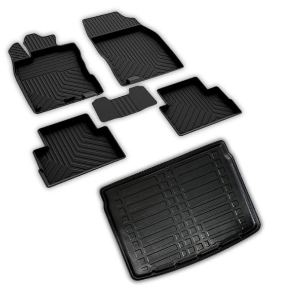 Renault Kadjar Ferrous 4D Paspas ve 3D Bagaj Havuzu 2015 2018 - Image 1