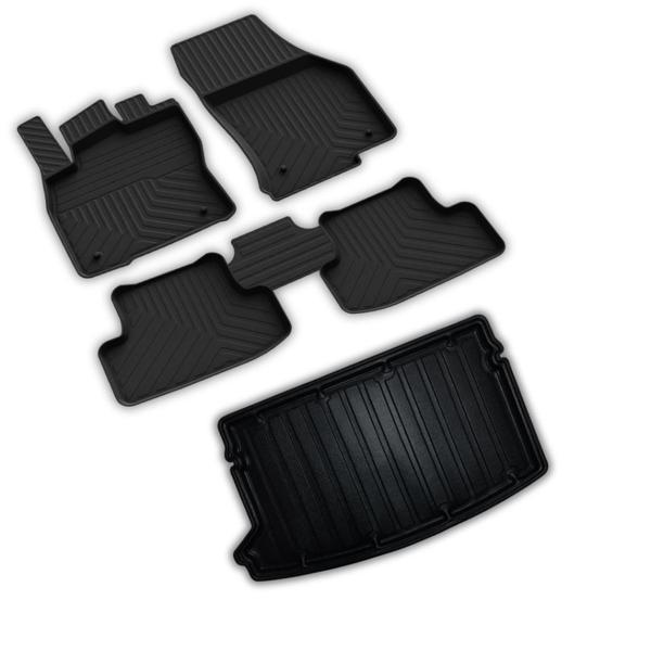 Volkswagen T-Cross Ferrous 4D Paspas ve Üst 3D Bagaj Havuzu 2019 ve Üstü - Image 1