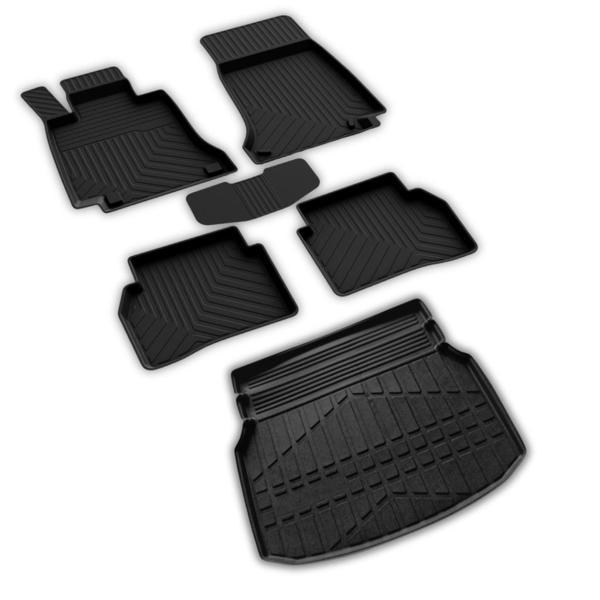 Mercedes C Serisi W204 Ferrous 4D Paspas ve Rampalı 3D Bagaj Havuzu 2007 2013 - Image 1