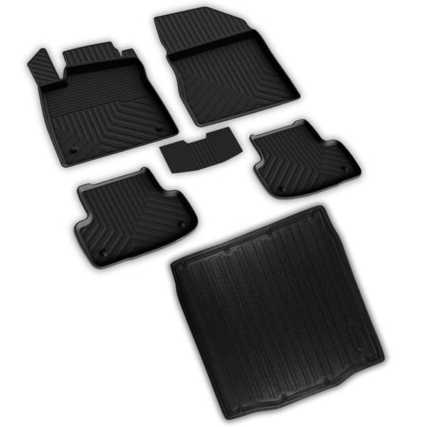 Citroen C4-X Ferrous 4D Paspas ve Kalın Stepneli (Dizel) Model İçin 3D Bagaj Havuzu 2022 ve Üstü - Image 1