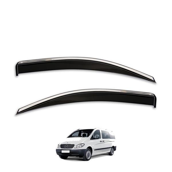 Mercedes Vito Ferrous Kromlu Cam Rüzgarlığı 2 Parça 2003 ve Üstü - Image 1