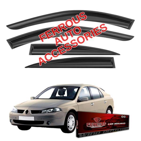 Renault Laguna 2 HB Ferrous Cam Rüzgarlığı 4lü 2001 2008 - Image 1
