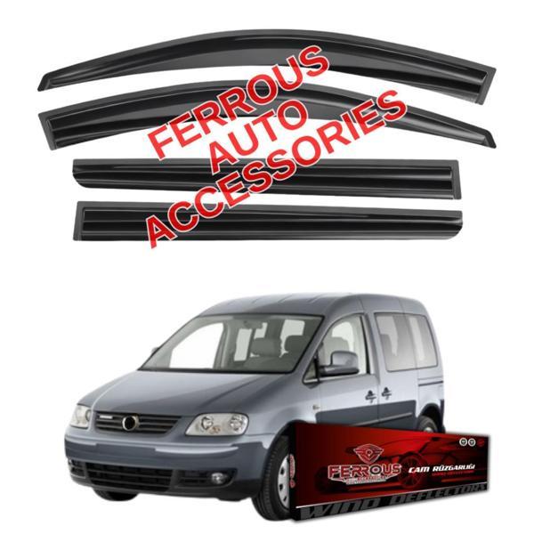 Volkswagen Caddy Ferrous Cam Rüzgarlığı 4lü 2021 ve Üstü - Image 1