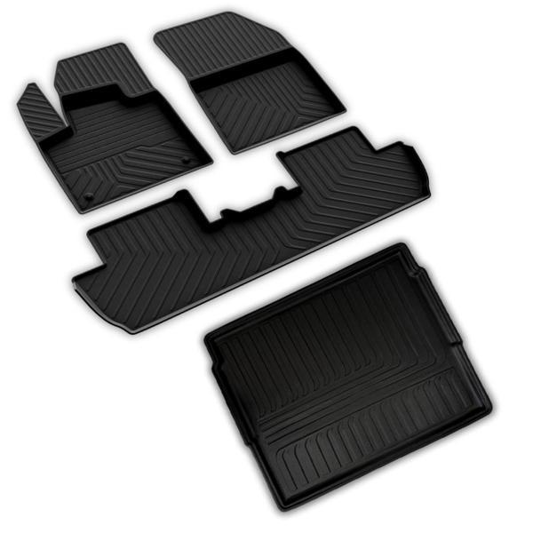 Peugeot 3008 GT-Line Ferrous 4D Paspas  ve Üst 3D Bagaj Havuzu 2017 2023 - Image 1