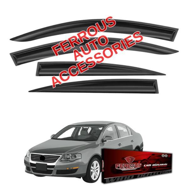 Volkswagen Passat B6 Ferrous Cam Rüzgarlığı 4lü 2005 2011 - Image 1