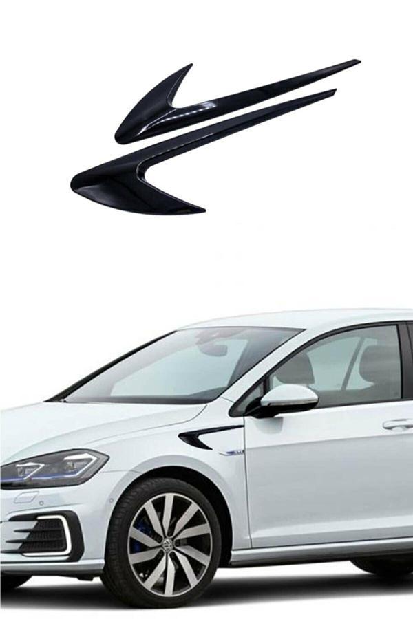 Autowise Universal Oto Çamurluk Venti Sağ Ve Sol Her Araca Uygun Nike Şeklinde Çamurluk Süsü - Image 1