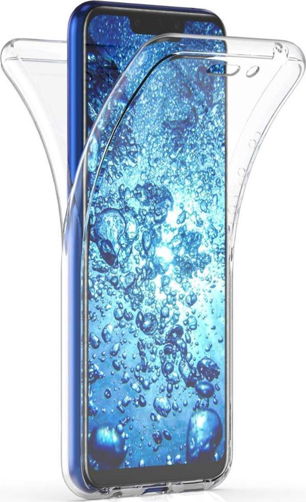 Microsonic Huawei Mate 20 Lite Kılıf 6 tarafı tam full koruma 360 Clear Soft Şeffaf - Image 1
