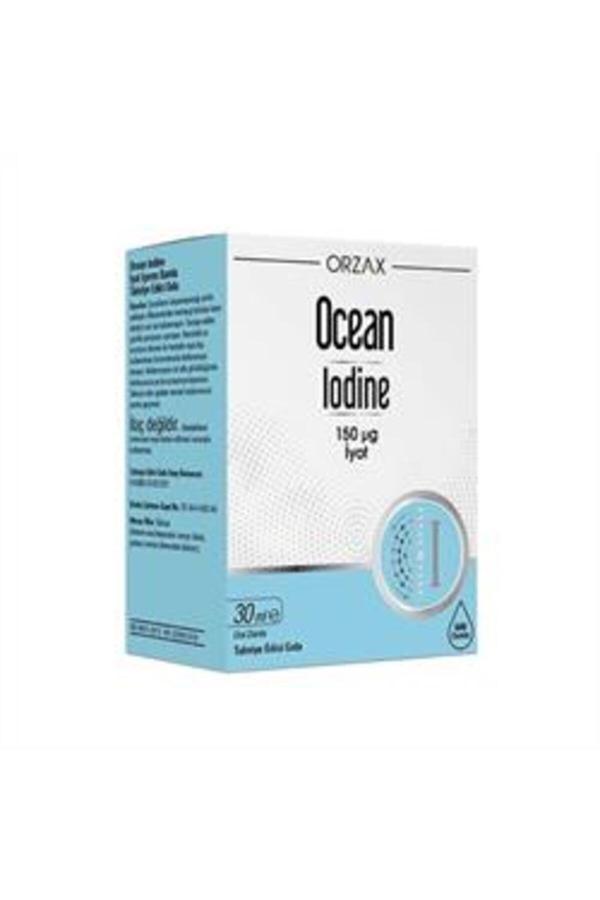 Orzax Ocean Iodine 150 ?g İyot Takviye Edici Gıda 30 ml - Image 1