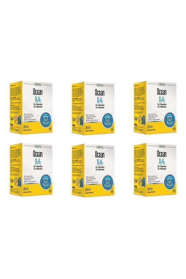 Ocean D3k2 Damla 20 Ml 6'lı Paket - Image 1