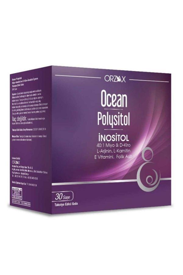 Polysitol Takviye Edici Gıda 30 Saşe - Folik Asit 400 ?g - Image 1