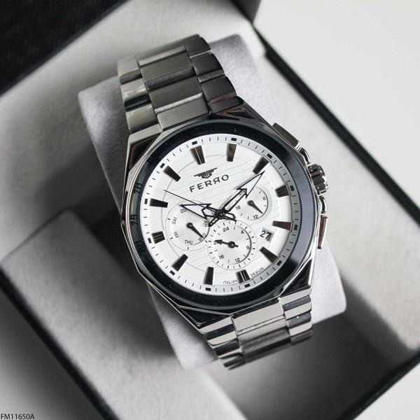 Ferro FM11650A Çelik Kordonlu Erkek Kol Saati - Image 1