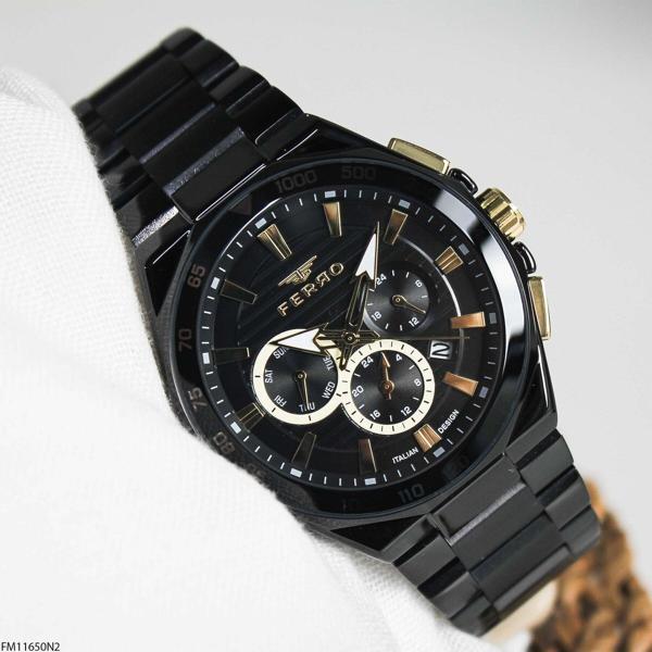 Ferro FM11650N2 Çelik Kordonlu Erkek Kol Saati - Image 1