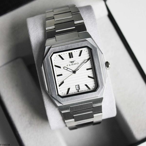 Ferro F11653A Çelik Kordonlu Erkek Kol Saati - Image 1