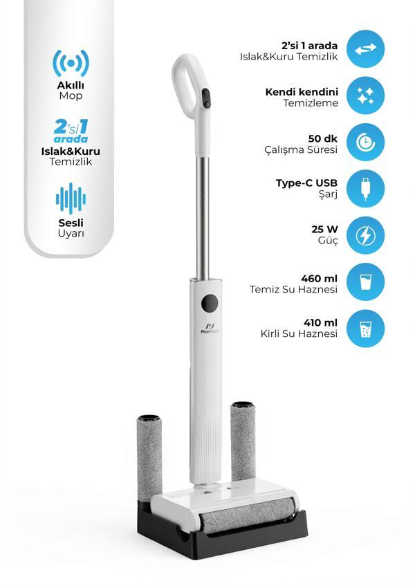 PiranTech M-210 Islak & Kuru Zemin Temizleyici - Image 1